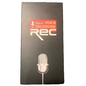 Digital Voice Recorder Dictaphone Audio Sound Recorder  Mini Small Spy Lecture*